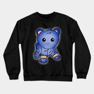 Cute Baby Blue Bear Crewneck Sweatshirt